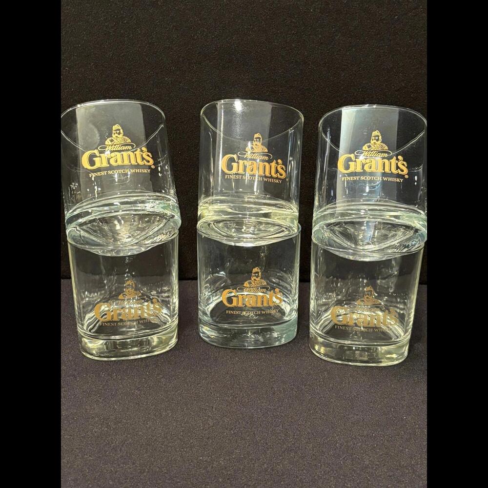 Whisky Lover's Collection: Set of Six William Grant's Scotch Whisky Tumblers
